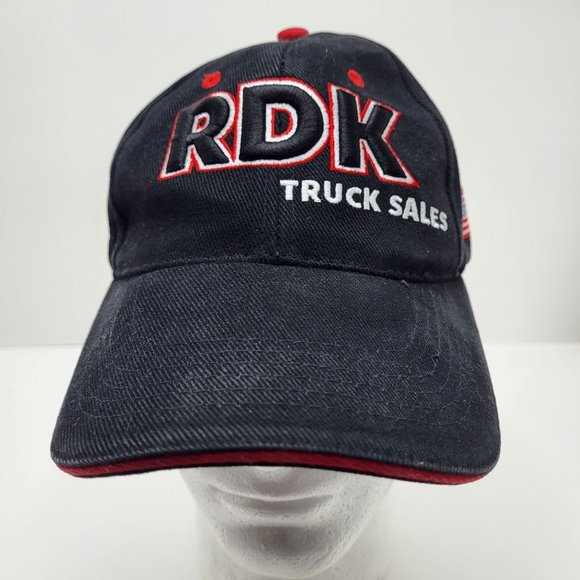 RDK TRUCK SALES‎ Hat - Adjustable  Cap - 100% Cotton - Black - Las Vegas 2002 - Picture 1 of 10